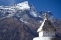 Stupa Eyes Royalty Free Stock Photo