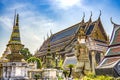 Stupa Guardian Emerald Buddha Temple Grand Palace Bangkok Thailand Royalty Free Stock Photo