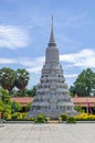 Stupa of HM King Norodom inside the Royal Palace in Phnom Penh,