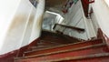 Stupa internal staircase