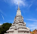 Stupa of King Norodom Suramarit in Phnom Penh, Cambodia Royalty Free Stock Photo