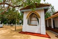 Stupa in Kothduwa temple building in Sri Lanka Royalty Free Stock Photo