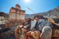 Stupa and Mani Stones in Nepal