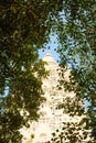 Stupa or Pagoda at Wat Phai Rong Wua, Suphanburi, Thailand. Beautiful of historic city at buddhism temple Royalty Free Stock Photo