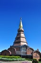 The Stupa Phra Mahathat Naphamethanidon Royalty Free Stock Photo