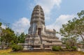 Stupa Of Phra Mahathat Ratchaburi in Ancient City Park, Muang Boran, Samut Prakan province, Thailan