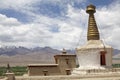 Stupa at the Shey Monastery, Ladakh, India Royalty Free Stock Photo