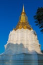 Stupa in Buddhist temple in Thailand