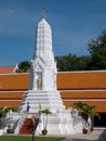 Stupa at Wat Mahathat in Bangkok, Thailand Royalty Free Stock Photo