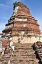 Stupa at Wat Thammikarat Royalty Free Stock Photo