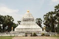 stupa in Wat Wisunnarat oldest temple in luangprabang Royalty Free Stock Photo
