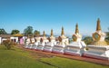 Stupas at Chagdud Gonpa Khadro Ling Buddhist Temple - Tres Coroas, Rio Grande do Sul, Brazil Royalty Free Stock Photo