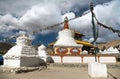 Stupas and Friendship Gate in Leh