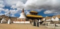 Stupas and Friendship Gate in Leh