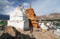 Stupas in Leh - Ladakh - Jammu and Kashmir