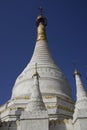 Stupas of Maha Aung Mye Bonzan Monastery (Inwa, Myanmar)