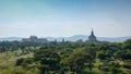 Stupas and pagodas of Bagan ancient. Royalty Free Stock Photo