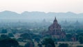 Stupas and pagodas of Bagan ancient Royalty Free Stock Photo