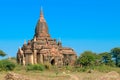 Stupas and pagodas of Bagan ancient. Royalty Free Stock Photo