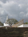 Stupas in sri lanka Royalty Free Stock Photo