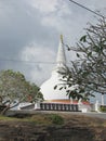 Stupas in sri lanka Royalty Free Stock Photo