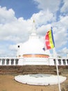 Stupas in sri lanka Royalty Free Stock Photo