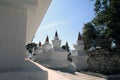 Stupas at Tashiding Monastery Royalty Free Stock Photo