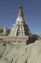 Stupas in Tibet