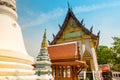 Stupas at Wat Intharawihan temple, Bangkok