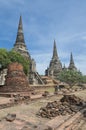 Stupas of Wat Si Sanphet, Ayutthaya, Thailand