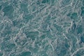 Stupendous game of water vortices on the sea of the Cyclades Royalty Free Stock Photo