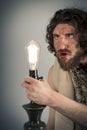 Stupid Caveman Lightbulb