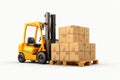 Warehouse forklift: efficient goods handling