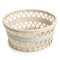 Mesh basket isolated on white background Royalty Free Stock Photo