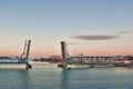 Sturgeon Bay Drawbridge Royalty Free Stock Photo