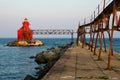 Sturgeon Bay Ship Canal Pierhead Lighthouse, Wisconsin, USA