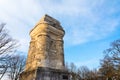 Stuttgart Bismarckturm Monument Tower Column Outdoors Autumn Sun