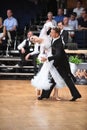 Stuttgart, Germany - Adance couple in a dance pose during Grand Slam Standart