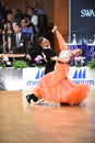 Stuttgart, Germany - Adance couple in a dance pose during Grand Slam Standart