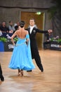 Stuttgart, Germany - Adance couple in a dance pose during Grand Slam Standart