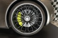 Stuttgart, Germany, August 23, 2023: Car wheel of a Porsche car, close-up