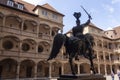 Equestrian statue of Count and Duke Eberhard the Bearded Royalty Free Stock Photo