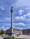 The Jubilee Column is a memorial that was erected on the Schlossplatz in Stuttgart from 1841 to 1846 to mark the 25th anniversary