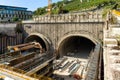 Stuttgart, Germany, 09/19/2020: Construction site of the Stuttgart21 railway project