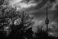 STUTTGART,GERMANY - FEBRUARY 01,2020: The TV Tower