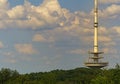 STUTTGART,GERMANY - MAY 30,2018: The Radio Tower This old building is in Frauenkopfstrasse