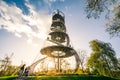 Stuttgart Killegsberg Park Tower Landmark Monument Architecture