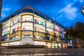 Stuttgart Koenigsstrasse Shopping Mall Night Time Long Exposure Royalty Free Stock Photo