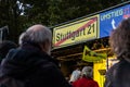 Stuttgart 21 Project Protest Expensive City Train Station Construction Crowd Signs Closeup Logo October 9, 2017 Royalty Free Stock Photo