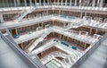 Stuttgart Stadtbibliothek City Library Interior Architecture White Corner